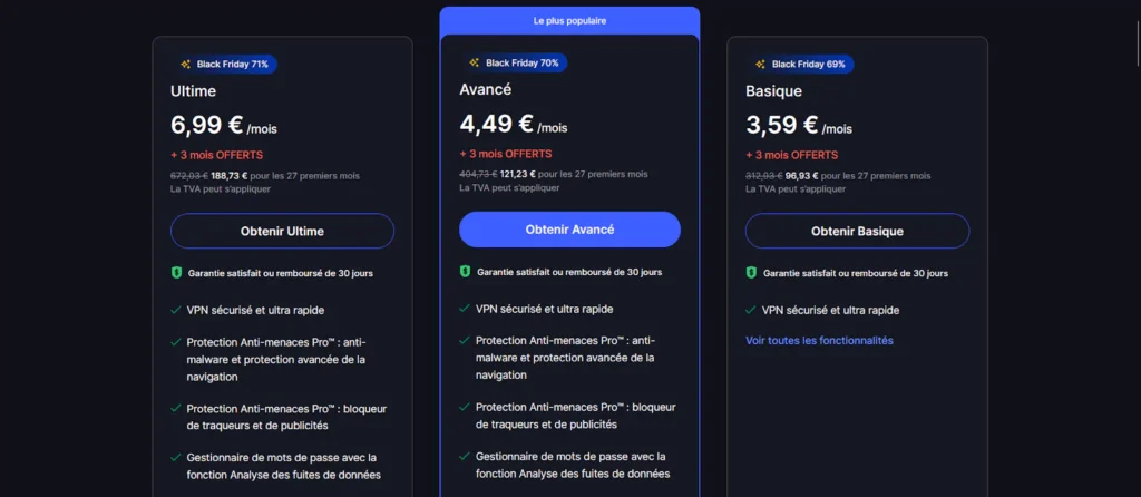 Prix et abonnements NordVPN